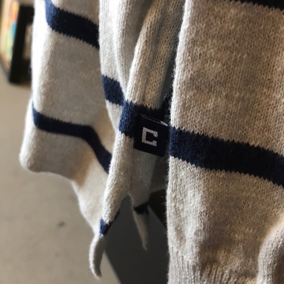 Chaps by Ralph Lauren Preppy Light Gray Sweater, M NWT - Picture 5 of 5